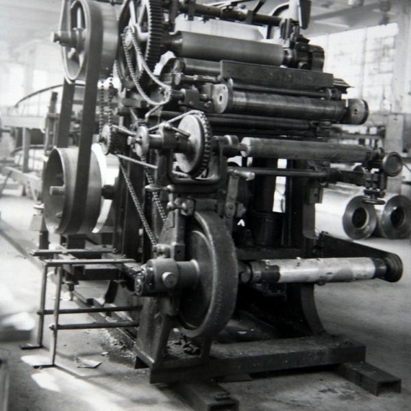 historic aluminium press