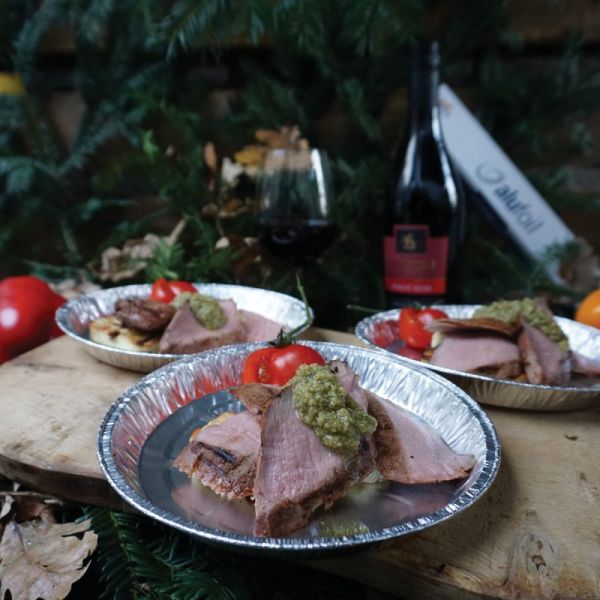 Boar Back Fileton aluminium dish