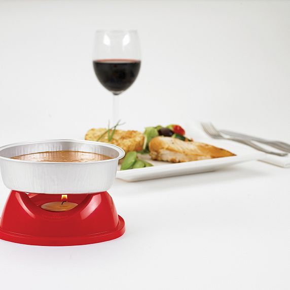 Aluminium bowl for dessert for heating