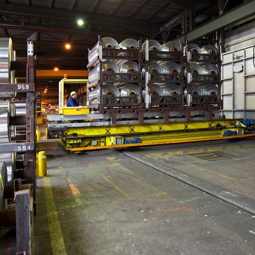 production and storage hall aluminium