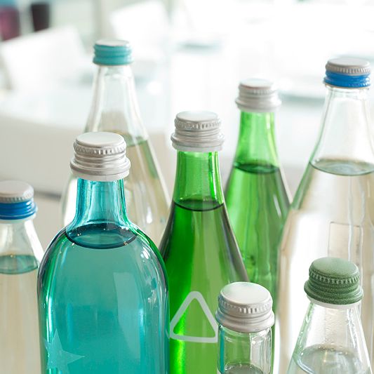 Screw caps watter bottles