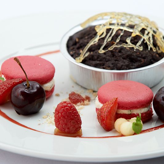 Aluminium bowl for dessert