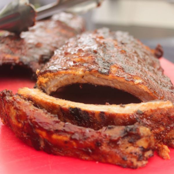Whiskey Grilled Back Ribs