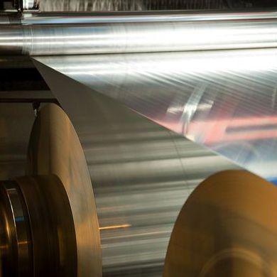 aluminium foil production