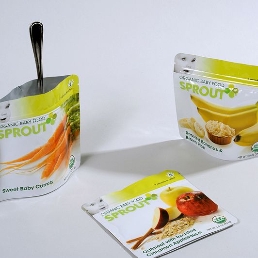 Baby food packaging