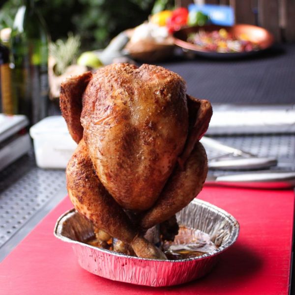 Tandoori Energy Drink Can Chicken in aluminium shell