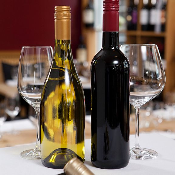 Wine Bottles with screw caps